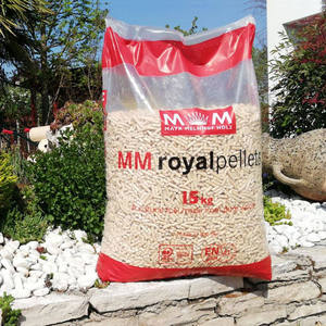Pellets de madera ENplus-A1 de roble en forma de trozos, 1.5% de ceniza, 99.9J de calorías, combustible de combustión prolongada para cocinar, madera pura de pino, bolsa europea. - Product Image 6