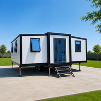 Maison de retraite à une chambre - Maison préfabriquée à deux étages - Toiture étanche et scellée avec EPDM double couche