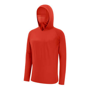 Sudaderas de Pesca con Capucha de Secado Rápido y Alto Rendimiento para Hombre, Cómodas, de Manga Larga, 100% Poliéster - Product Image 5