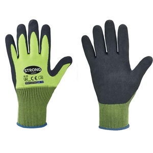 Gants Flexter Taille 8 Jaune Néon/Gris EN 388 Catégorie II EPI Lot de 12 paires - Gants ménagers STRONGHAND - Product Image 1