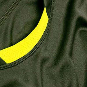 T-shirt technique à col en O pour hommes respirant New Fashion Hot Deal Top Sale Item - Product Image 3