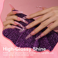 6 pièces/ensemble de vernis à ongles Gel de couleur Kits Base couche supérieure vernis à tremper Gel UV LED Semi Permanent tout pour manucure Nail Art