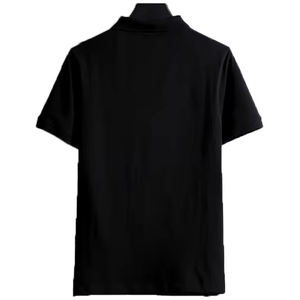 Polos de Golf de algodón para hombre, camisetas de Polo de Color sólido de punto personalizadas, polos transpirables, camisetas de Polo informales de alta calidad con flores de animales - Product Image 5