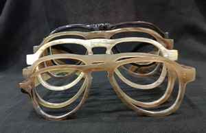 Montura de bocina de búhos para gafas, claxon natural, adecuado para opticians y fabricantes de montura - Product Image 6