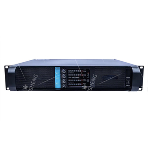 FP10000Q Venta caliente 2U 4*1350W 8 Ohm Clase <span class=keywords><strong>TD</strong></span> Profesional Alta frecuencia 4 canales Amplificador de potencia digital 4Ohm Metal - Product Image 1