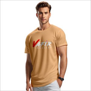 OEM de alta calidad personalizado su logotipo de la marca 100% algodón cuello redondo Camiseta en blanco hombres camiseta lisa Casual hombres camisetas - Product Image 3