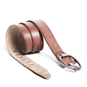 Cinturón de cuero genuino Vintage de lujo para hombre, aleación para hebilla, nuevo estilo Europeo Americano, talla única, venta al por mayor, marca - Product Image 5