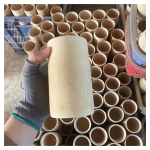 Gobelet en bambou, matériau naturel en bambou, pour l'eau, le jus et les boissons café, origine Vietnam - Product Image 1