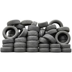 Pneus de voiture usagés sans chambre à air en gros 235/55ZR17 16-20 pouces, balles de pneus usagés en caoutchouc noir pour le recyclage - Product Image 2