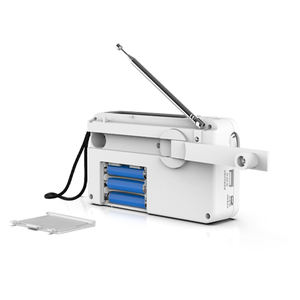 FM Portable Radio With Flashlight Survival Kit <b>Solar</b> Powered Radio Emergency Rescue Outdoor Survival - Product Image 3