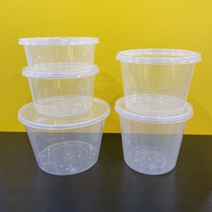 Nouvelle conception Vietnam Fabricant 20oz Injection Forme Ronde pp Récipient En Plastique avec Couvercles Alimentaire À Emporter Salade Micro-ondes - Product Image 4