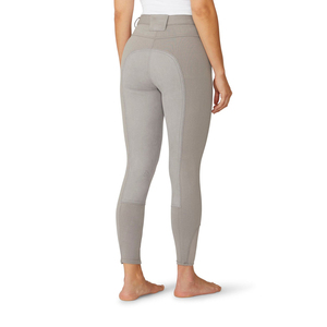 Pantalones de equitación para mujer y niños, con parche en la rodilla, ventilación, lona, cuero genuino, ligeros, para entrenamiento. - Product Image 2