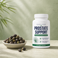 Extrait de palmier nain 500 mg, acides gras standardisés, capsules HPMC sans gélatine, cure de 30 jours