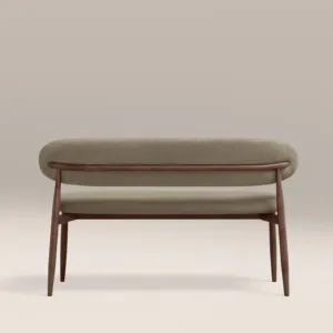 Banco de Comedor de 3 Plazas SINTERIOR SOFT BARLEY & WALNUT HALSTON - Product Image 4