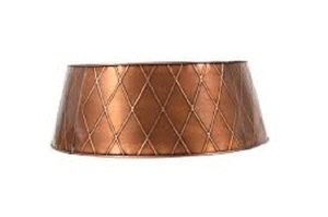 Collier d'arbre de Noël décoratif en métal pour fêtes d'extérieur d'intérieur en acier inoxydable - Product Image 2