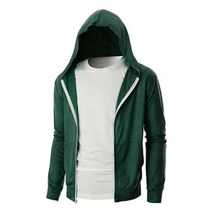 2025 surdimensionné vêtements pour hommes sweats à capuche 480Gsm fermeture éclair sweats à capuche nouveau Style de mode basiques 100% coton sweats à capuche pour hommes - Product Image 6
