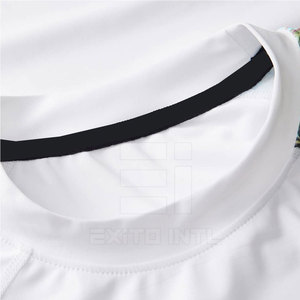 Custom Sublimation Rash Guard Men Long Sleeve UV Protection Compression Shirt <b>Surf</b> Swim BJJ MMA Tropical <b>Print</b> Quick Dry Spandex - Product Image 4