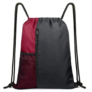 Nouvelle conception personnalisée impression promotionnelle en plein air décontracté Gym Sport imperméable polyester cordon sac à dos sac livraison directe - Product Image 3