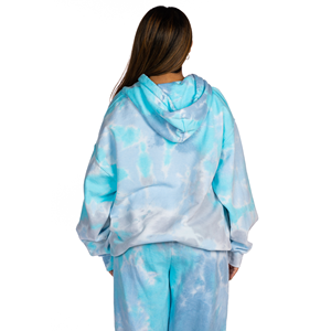 High Quality Loose Pullover <b>Hoodie</b> for Women Custom Logo Casual <b>Tye</b> <b>Dye</b> Oversized Sweatshirts Plus Size with Drawstring - Product Image 4