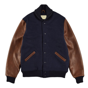 Chaqueta Varsity de lana de talla y color personalizada hecha en fábrica para hombre, estilo Letterman, talla XL para invierno - Product Image 1