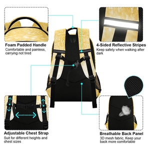 กระเป๋าเป้กีฬาเชียร์ลีดเดอร์กันน้ำ สีและโลโก้ปรับแต่งได้ สำหรับนักเรียนและทีมเชียร์ กระเป๋าเดินทางแบบ unisex สำหรับขาย - Product Image 4