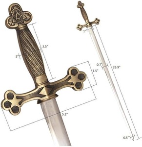 ใบมีดสแตนเลสสตีลยาว27นิ้ว - Product Image 5