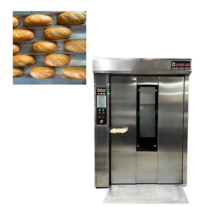 Horno rotatorio listo para enviar 24 bandejas Altuntop Trolley Video Soporte técnico 1200X1900X2500 Horno de pan Panadería Kien An Vietnam - Product Image 1