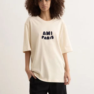 Camiseta para mujer, tela suave y cómoda, ajuste informal, elegante, cuello redondo, uso diario, perfecta para caminar, correr, gimnasio, uso al aire libre - Product Image 2