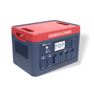 สถานีไฟฟ้าพกพา Dakota Lithium PS2400 2048Wh 2400W คลื่นไซน์บริสุทธิ์ LiFePO4 เครื่องสำรองไฟบ้าน เครื่องจั๊มสตาร์ท ไฟฉาย - Product Image 6