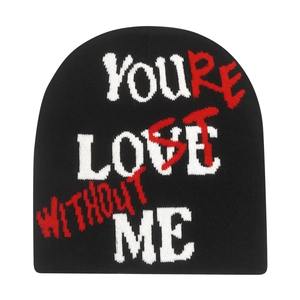 Bonnet en acrylique avec manchette pliée Bonnet en tricot unisexe chaud pour le temps froid et le bonnet de mode de rue - Product Image 5