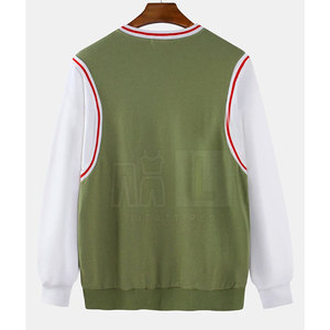 Sudadera de hombre de tendencia superior Logotipo personalizado Sudaderas de hombre de mezcla de algodón básicas más vendidas - Product Image 2