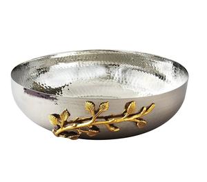 Cuenco decorativo de aluminio más vendido de tendencia superior para decoración hogar cocina Diseño moderno cuenco de Metal elegante. - Product Image 1