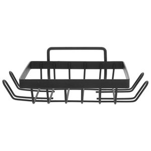 Jabonera Moderna de Hierro Forjado de Primera Calidad, Impermeable, con Acabado Negro, para Hoteles, Villas, Casas y Baños - Product Image 6