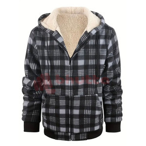 Buena tela nueva llegada personalizado básico algodón mezclado Sudadera con capucha sudaderas de peso pesado grueso piel pulóver sudaderas con capucha para hombres - Product Image 2