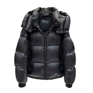 แจ็กเก็ตขนเป็ดมีฮู้ดสำหรับผู้หญิงแจ็กเก็ตฤดูหนาวกันลมมีสไตล์งานตามสั่ง - Product Image 5