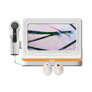 Détecteur de scanner de cuir chevelu HD portable Machine d'analyseur de cheveux à usage domestique pour l'analyse de la peau et des follicules pileux - Product Image 1