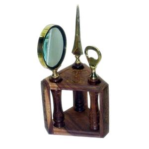 2025 nuevo diseño Vintage indio artesanía ojo vidrio al por mayor alta calidad latón lectura Metal bronce Color diseño antiguo - Product Image 1