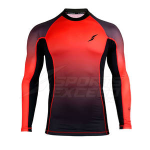 Top Quality <b>MMA</b> <b>Rash</b> <b>Guard</b> Spandex Polyester <b>MMA</b> <b>Rash</b> <b>Guard</b> New Arrival <b>MMA</b> <b>Rash</b> <b>Guard</b> - Product Image 1
