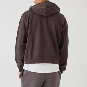 Sweat-shirts pour hommes de qualité supérieure en gros, style streetwear, 100% coton, logo imprimé en relief personnalisé, sweat-shirt surdimensionné pour hommes - Product Image 4