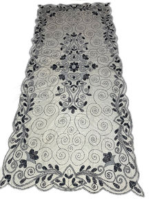 Ensemble élégant de nappes de banquet et de mariage en polyester Housses de chaise et de table en tissu de luxe pour les repas, les événements et les occasions spéciales - Product Image 3