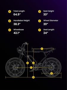 X1S 2025 E bikes สำหรับผู้ใหญ่, จักรยานไฟฟ้า750W ล้อความเร็ว25 MPH สูงสุด, ช่วง38ไมล์ (PAS1), 20 "x 4" ยางอ้วน, เมือง/โรงเรียน - Product Image 6
