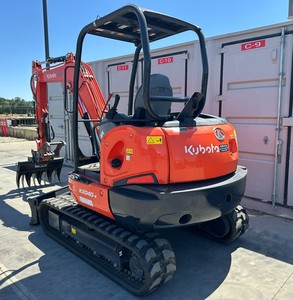 Mini-excavatrice sur chenilles Kubota U48-4, excavatrice compacte hydraulique, chargeuse compacte à vendre - Product Image 6