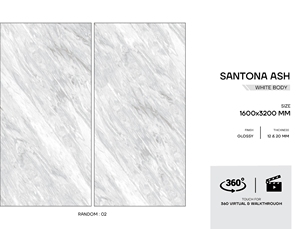 Losa de porcelana esmaltada pulida con acabado brillante, tamaño 160x320mm para pared Interior y suelo para sala de estar con espesor de 12 y 20 mm - Product Image 6