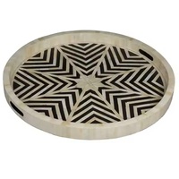 Plateau de service en résine époxy, plateau artisanal en résine, utilisé dans l'hôtel et à la maison, artisanat personnalisé, best-seller par Alliance craft