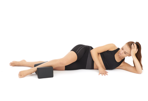 Almohada de pierna antideslizante con relleno de espuma cubierta de cuero PU duradera 25x19x14cm diseño funcional extraíble suave para posicionadores de almohadas - Product Image 5