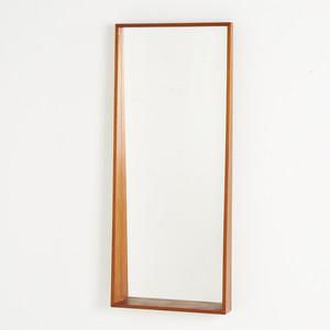 Wooden Rectangular <b>Mirror</b> with Shelf <b>for</b> Home or Hotel Bathroom <b>Wall</b> Decor <b>for</b> Home or Hotel Room hanging <b>mirror</b> - Product Image 1
