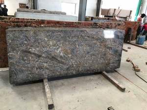 Diseño moderno Elegante Piedra grande Alaska Losa marrón Acabado superficial pulido Granito de calidad premium - Product Image 6