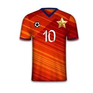 T-shirt de football professionnel personnalisé, style rétro inspiré du vintage, avec graphiques, coupe courte, hybride football américain et soccer - Product Image 5