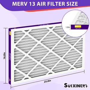 1500อะไหล่เตาและกรอง AC 16x25x1 merv 13 MPR สำหรับระบบ HVAC สำหรับใช้ในบ้านสำนักงาน - Product Image 2