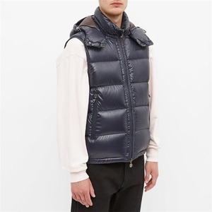 ร้อนขายบุรุษฤดูหนาวเสื้อแจ็คเก็ตผ้าฝ้ายแขนกุดลงโลโก้ที่กําหนดเองปักเป้าแจ็คเก็ตเสื้อกั๊ก - Product Image 2